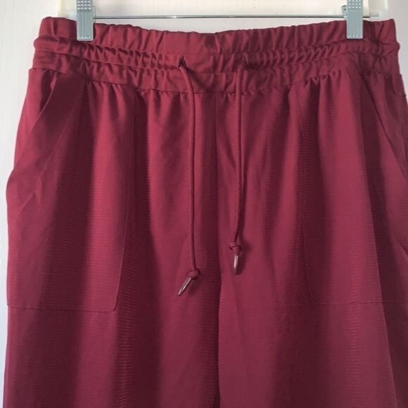 Athletic Works L/G 12-14 Burgundy Joggers - Picture 2 of 10